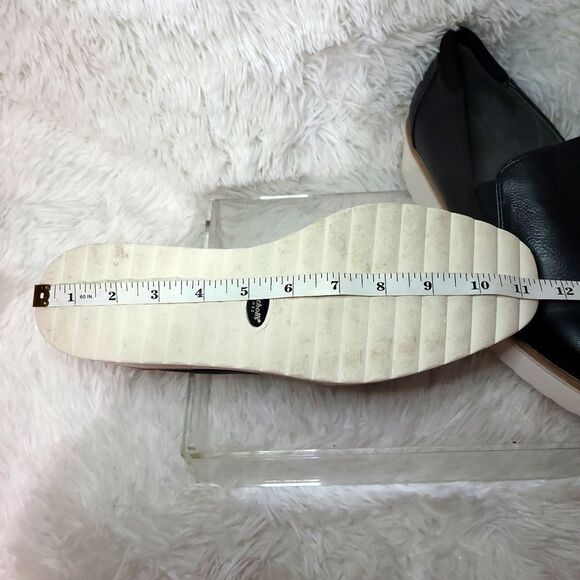 Dr.Scholls leather platform loafers, gently preloved!, sz.11 med. - Picture 8 of 9